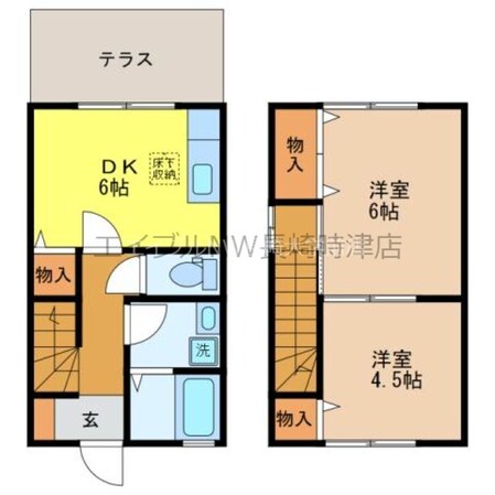 コーポセリジェの物件間取画像